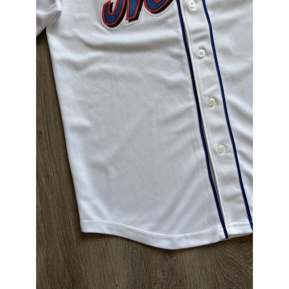 Vintage Y2K New York Mets David Wright #5 Baseball Jersey MLB White Shirt Rare - Picture 6 of 15